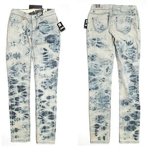 Nine Days Acid Washed Roxy Skinny Jeans